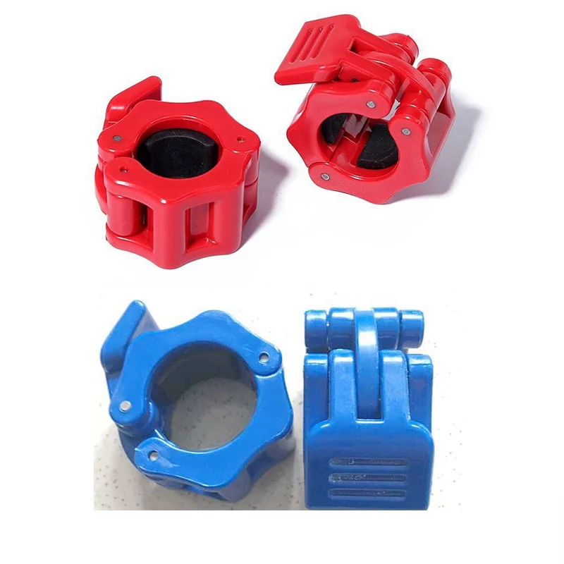

1 Pair 25mm 30mm Spinlock Collars Barbell Collar Lock Dumbell Clips Clamp Weight lifting Bar Gym Dumbbell Fitness Body Building