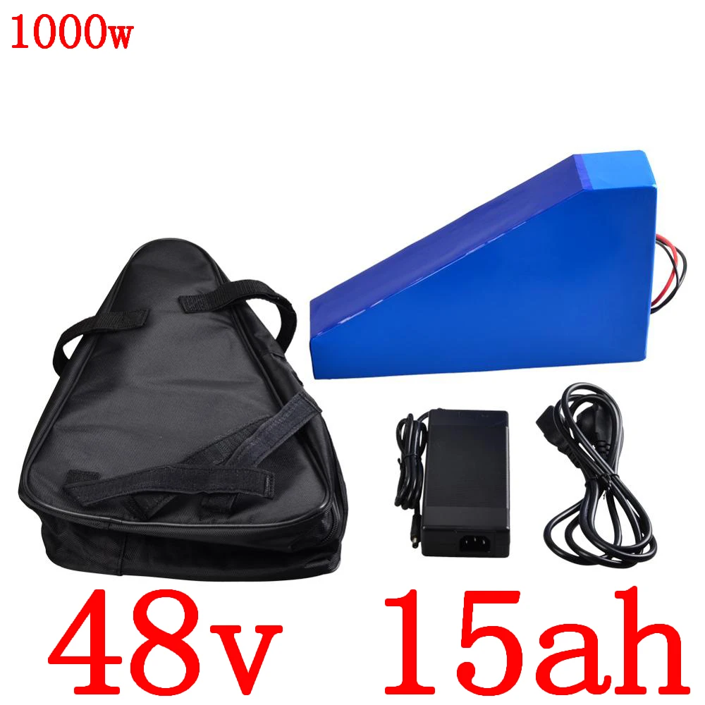 48V ebike battery 48v 15ah electric bike 15Ah Lithium Battery for 500W 750W 1000W Bafang/8fun BBS02 BBSHD Motor | Спорт и