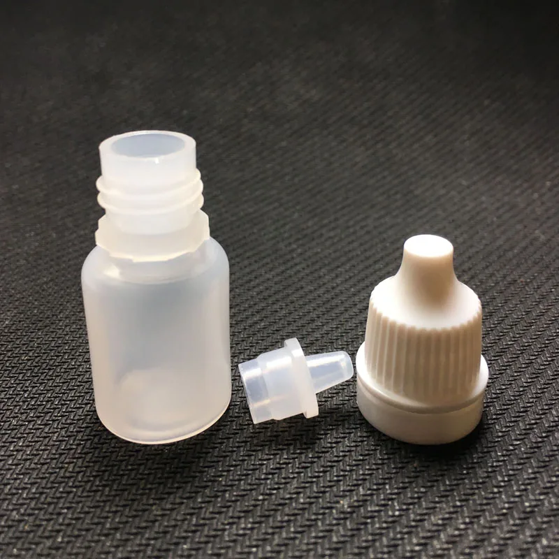 5 шт. пластиковая крышка для жидкости глаз мл|5ml empty bottles|soft plastic bottlecap bottle |