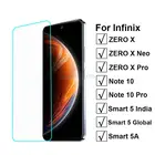 Закаленное стекло для Infinix Smart 5A 3-1 шт., Защитная пленка для экрана, Защитное стекло для Infinix ZERO X Pro Neo Pelicula