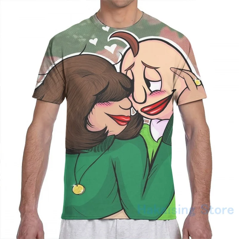 Я люблю тебя моя дорогая Мужская футболка для женщин со сплошным принтом Модная