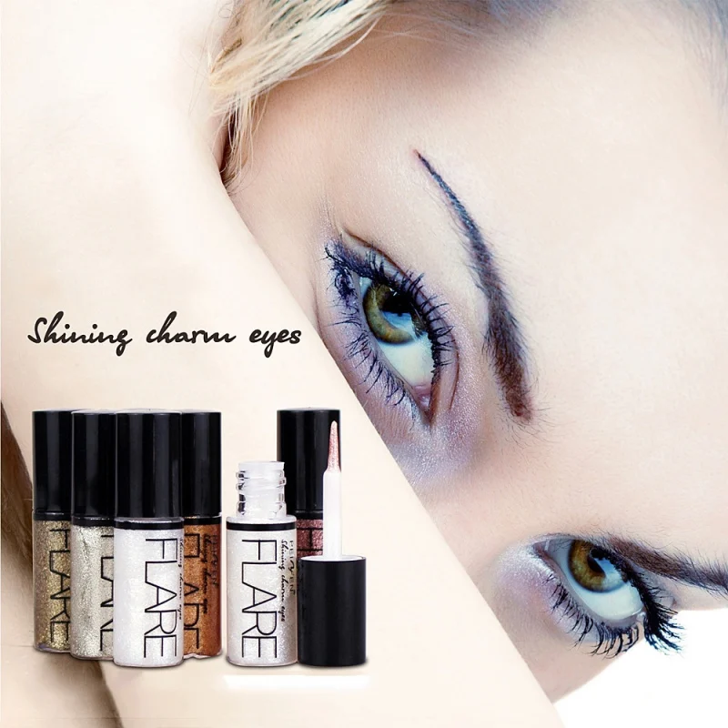 10 шт./компл. блеск жидких теней для век Imagic пигмент водонепроницаемый пятнистый