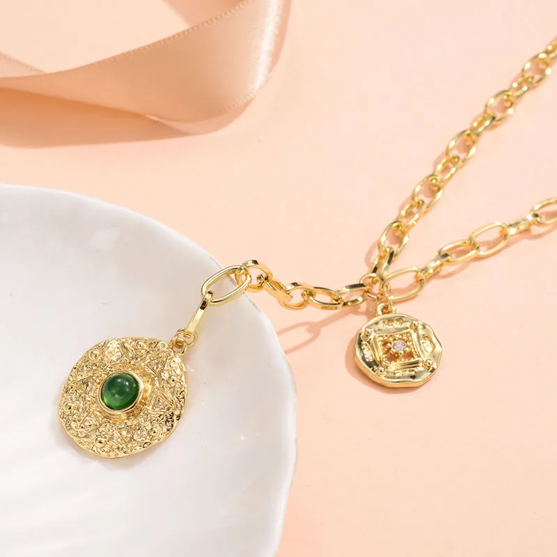 Ladies Alloy Elegant Pure Necklace Noble Zircon Crystal Flower Pattern Pendant Banquet 2022 Delicate Jewelry Collar | Украшения и