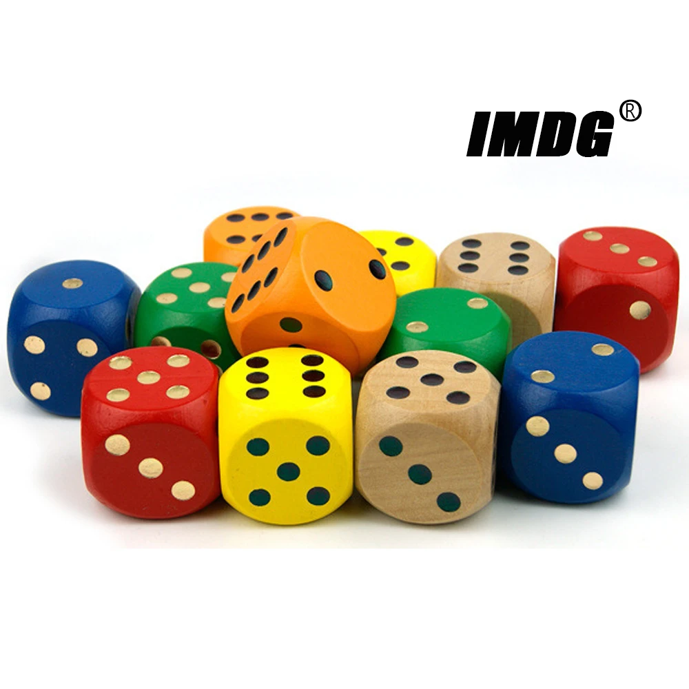 1 шт. деревянные кости 40 мм|Кубики| |