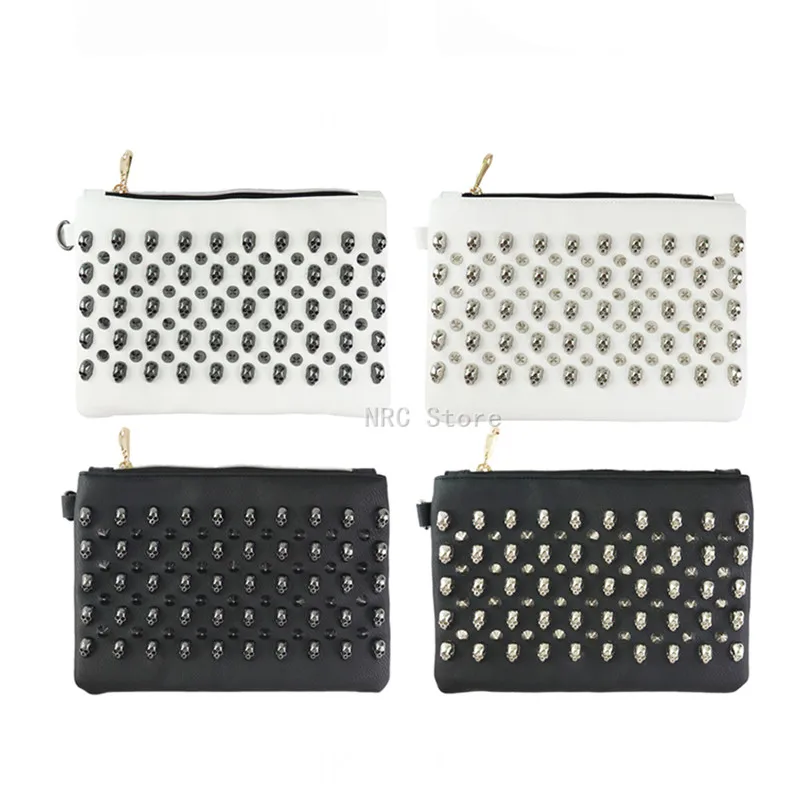 NRC Golf Bag Rain Cover  Skull Rivets Handbag Outdoor Portable Mini Golf Bag Multi-functional Rivet large capacity Leisure bag