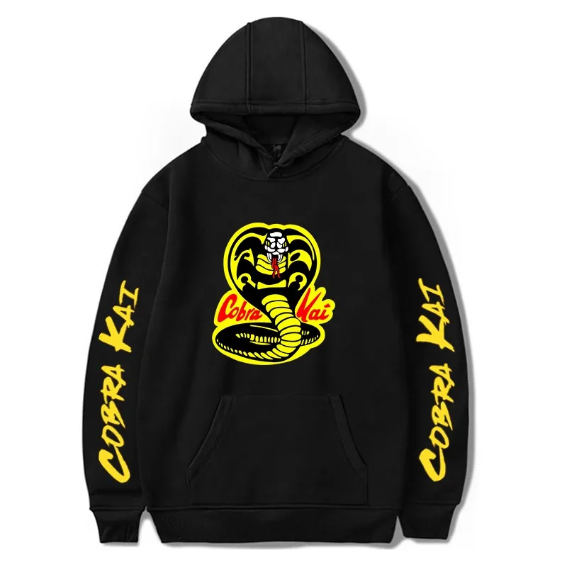 

Karate TV Cobra Kai Hoodies Men Women Harajuku Sweatshirts Hip Hop Streetwear COBRA KAI Boys Girls Fashion Popular Clothes Top