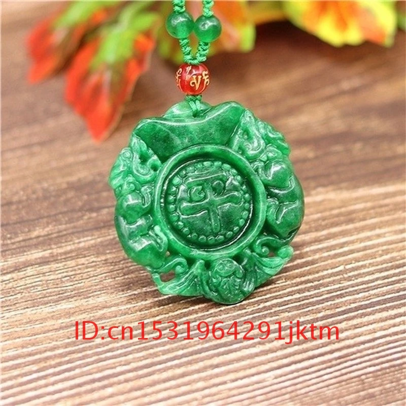 Китайская подвеска летучая мышь подарки ручной работы Нефритовый жадеит для