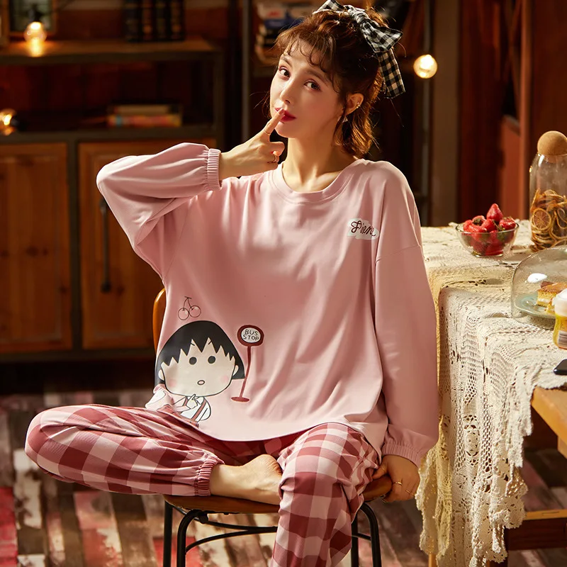 

Женская Мягкая Толстая Пижама, хлопковая теплая зимняя Пижама для отдыха, домашняя одежда с милым принтом апельсинов, желтая Пижама с милым ...