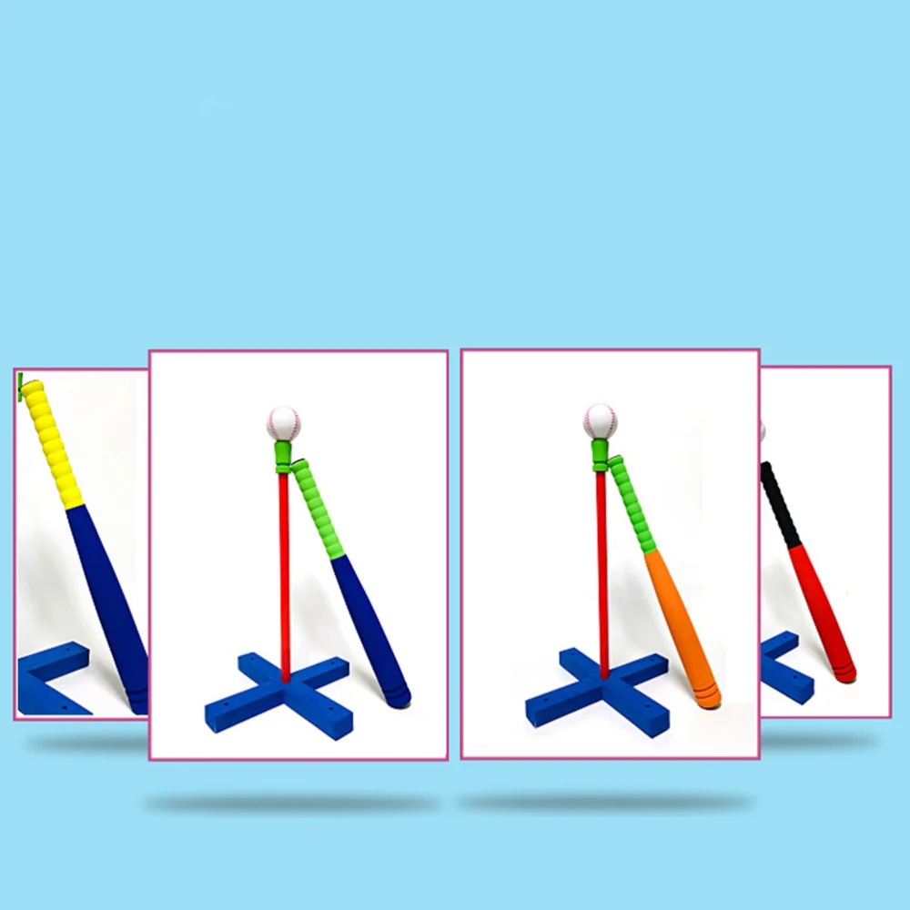 

Children's Baseball Toys Sports Leisure Traditional Training Baseball Bat Rubber Comfortable Sport Set