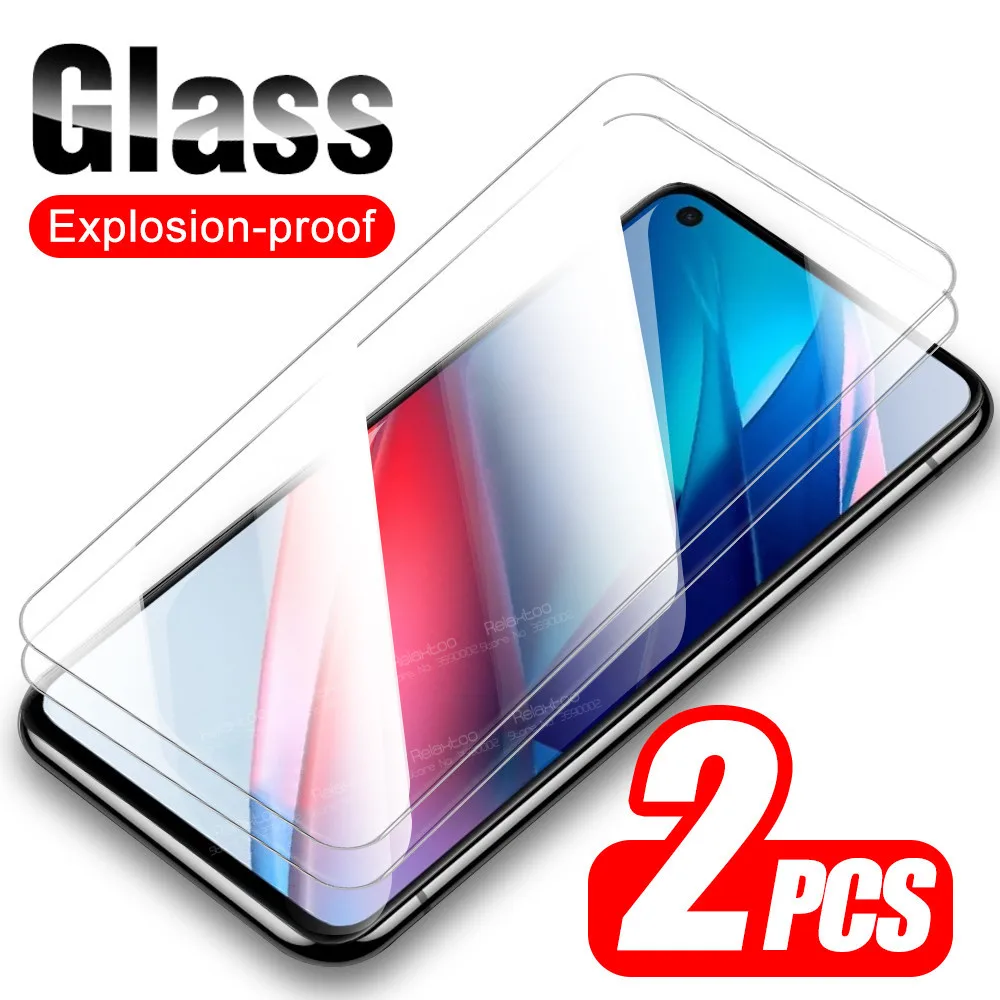 

2pcs Tempered Glass For Oppo Find X3 Lite Glass Screen Protecotor FindX3 Light X 3 3X X3Lite 6.4" CPH2145 Cover Protective Film