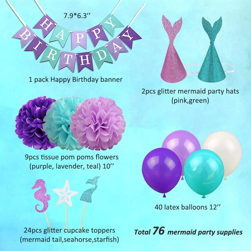 Декорации с днем рождения украшение для вечерние баннер бумажный воздушный шар