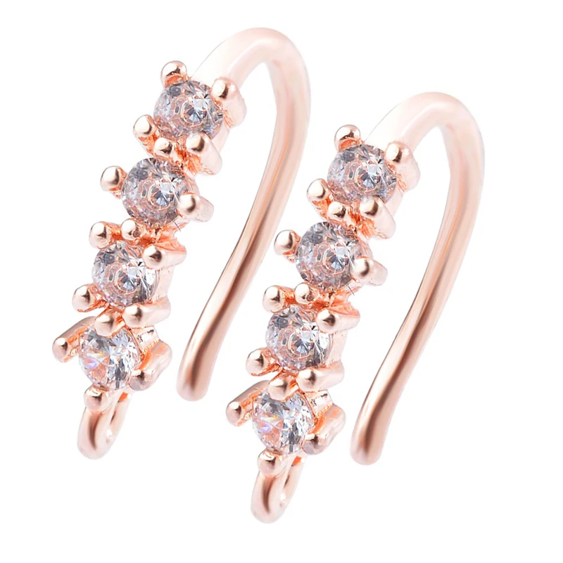 Латунные ювелирные изделия женские серьги крючки гипоаллергенные французские