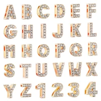 1pc new arrival gold color 26 letters charm beads fit brand charm bracelets necklaces for women christmas jewelry gift making