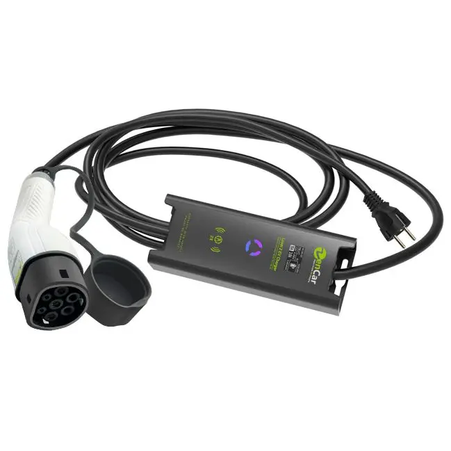 

Fourth Generation Portable EV charger Type 2 with schuko DC 6mA leakage protection