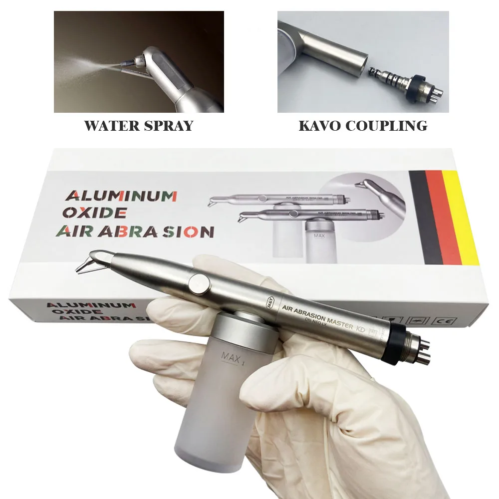 Dental Alumina Air Abrasion Polisher Microetcher Sandblasting Sandblaster with water spray Kavo coupling tooth whitening | Красота и