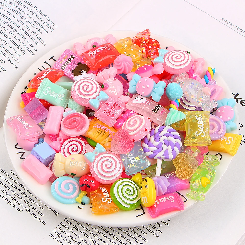 10 шт. DIY аксессуары для поставки слаймов чехол телефона украшение слайма