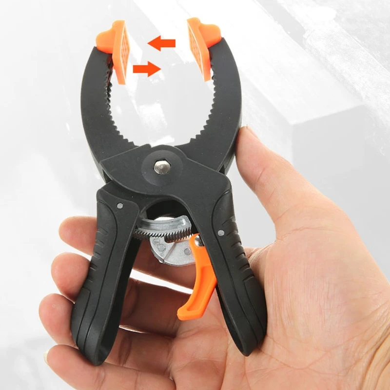 Anti-slip Powerful Force Nylon Spring Clamps for Fixing Small Workpieces Firmly Professional Ratchet | Инструменты
