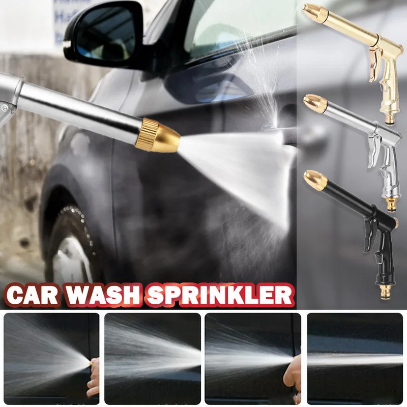 

Car washing water gun High-pressure Water Gun For Cleaning Car Wash Machine Garden Watering Hose Nozzle Sprinkler Foam Water Gun