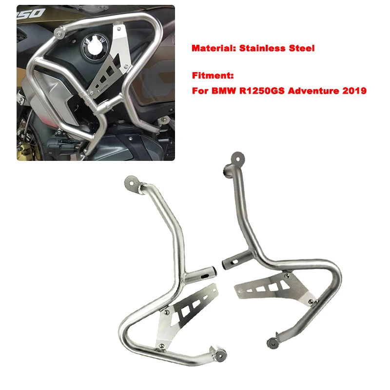 Бампер из нержавеющей стали для BMW R1250GS ADV Adventure R 1250GS GSA 2019 | Автомобили и мотоциклы