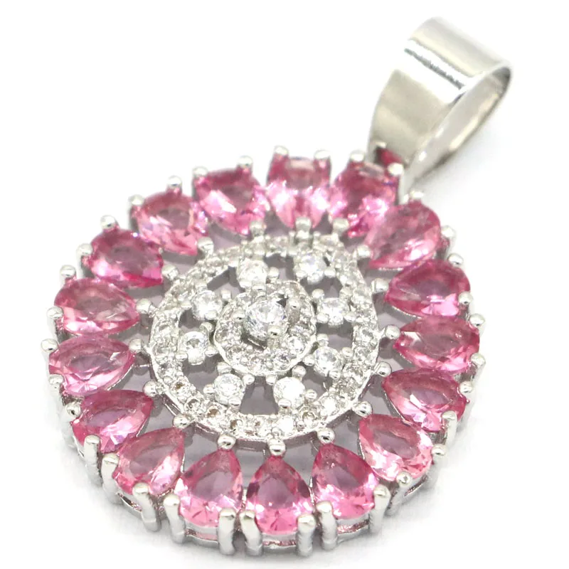 30x20 мм 2020 милые создан розовый турмалин кубический циркон женская одежда на