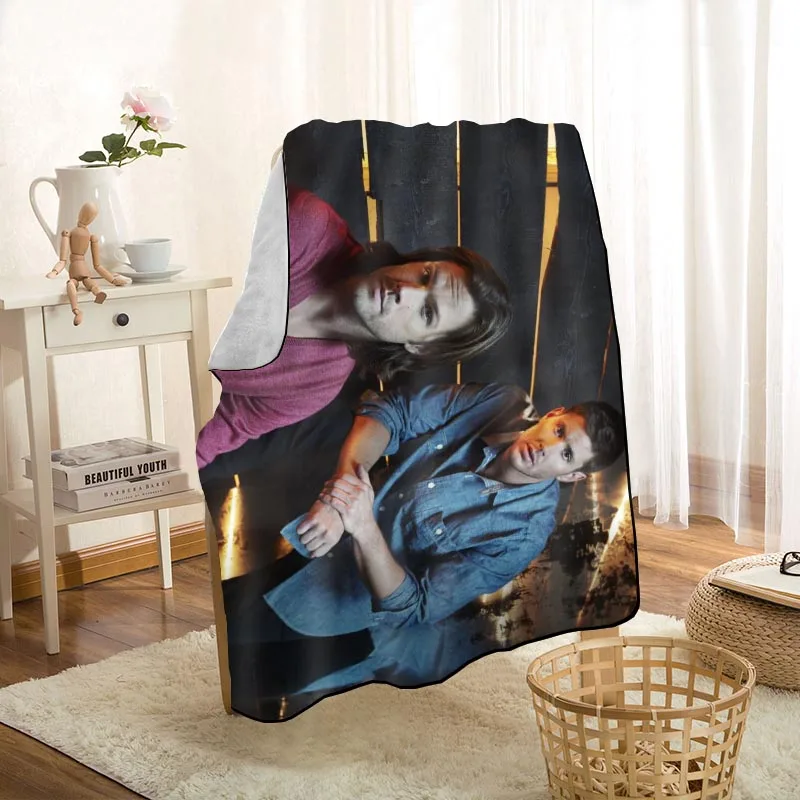 Новое прибытие ТВ супер натуральное одеяло с принтом мягкое бросок на
