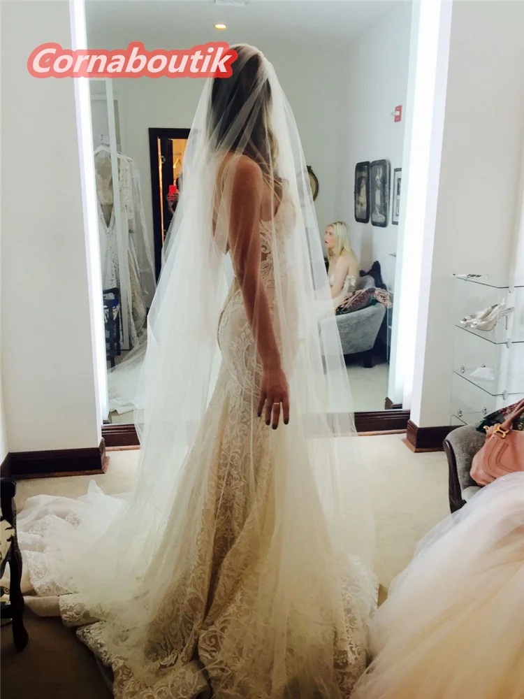 

New Arrival Mermaid Wedding Dress 008Sweetheart Spaghetti Straps Lace Bridal Gowns Illusion Low Back Vestido De Noiva Casamento