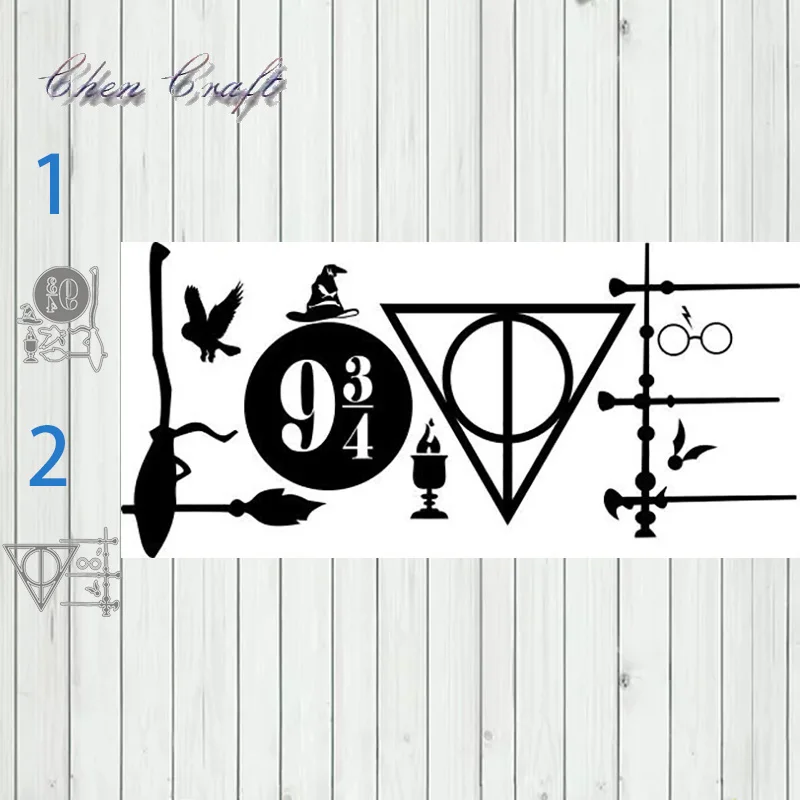 

Metal Cutting Die Magic props Stencil Template for DIY Embossing Paper Photo Album Gift Cards New Dies