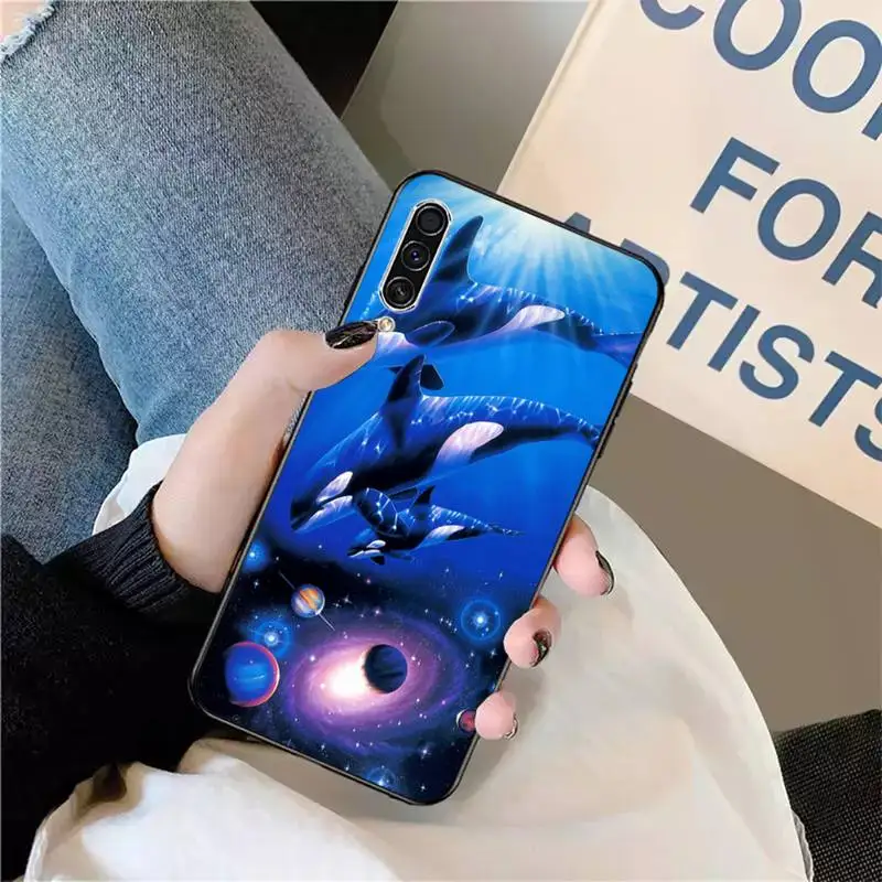 

Ocean Killer Whale Animal art Phone Case For Samsung galaxy S 9 10 20 A 10 21 30 31 40 50 51 71 s note 20 j 4 2018 plus