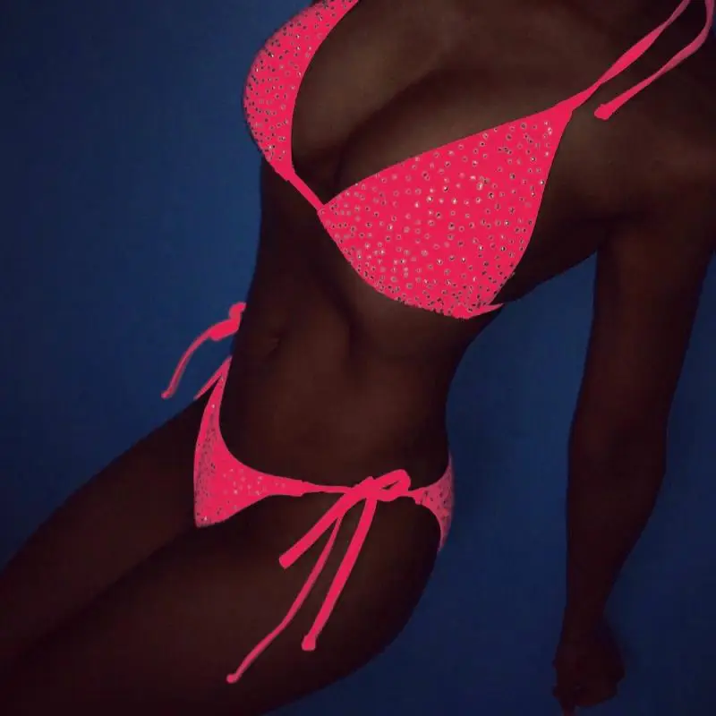 Women Bandage Push-up Micro Bikini set Push Up Swimwear Solid Beach Bathing Suit Brazilian Thong Swimsuit Swim | Женская одежда