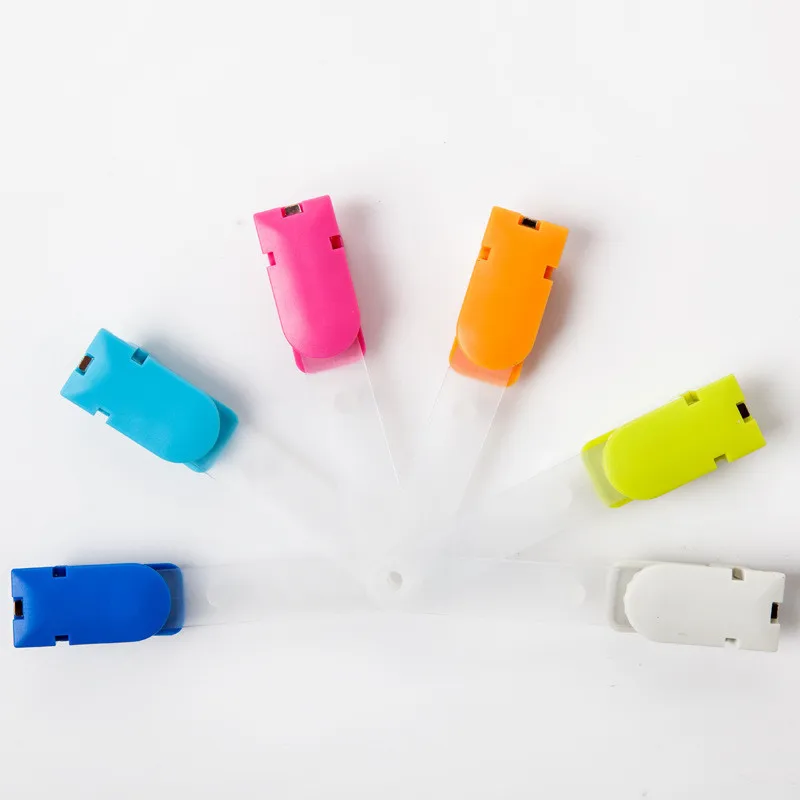 

10pcs/Lot 5 Colors Badge Clip Buckle Id Card Holder Hang Buckle Work Card Clip Nurses Accessories For Hospital