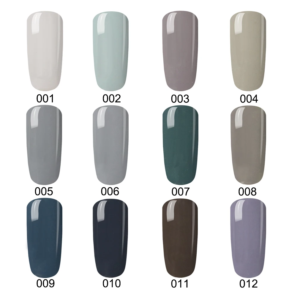 Синий бархат 7 мл серый серии Гель-лак для ногтей супер классные Однотонная