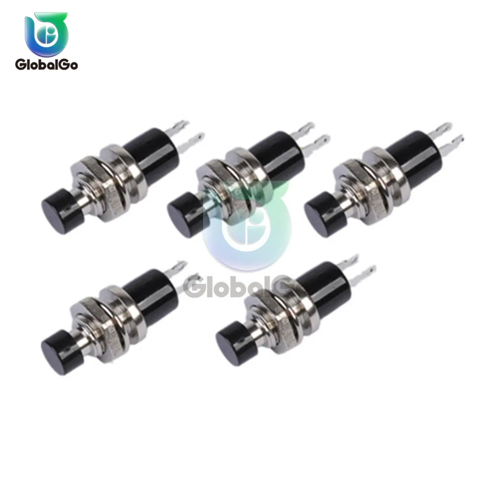 5 шт./лот PBS-110 Мини Мгновенный кнопочный переключатель для Модель 0.5A 220VAC Кнопочный