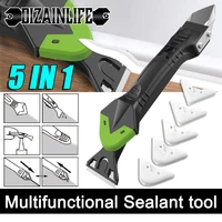 5in1 silicone remover caulk finisher sealant smooth silicone angle spatula scraper grout kit tool plastic hand tools accessories