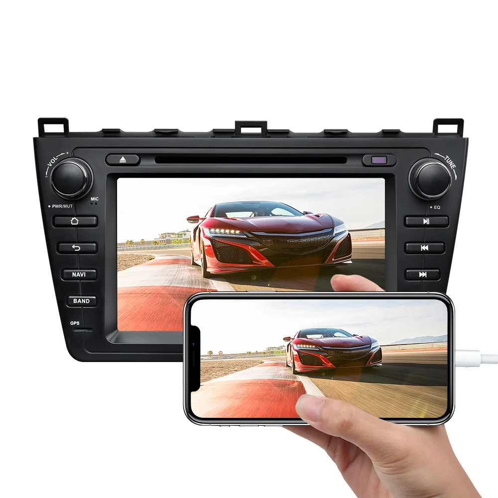 Eonon " HD Android 9,0 2G+ 32G двойной Din автомобильный стерео dvd-плеер для Mazda 6 2009 2010 2011 2012 поддержка Bose система Bluetooth 4G
