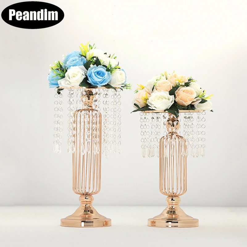 Candle Holder Wedding Decoration Table Centerpieces Candelabra Party Home Flower Stand 10pcs