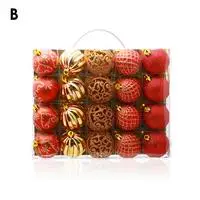 20pcs B 1-20 штук 7/8 см украшения для рождественской елки шар-Безделушка на Рождество вечерние подвесной шар, украшение, декор для рождественские украшения для дома подарок - Цвет: 20pcs B