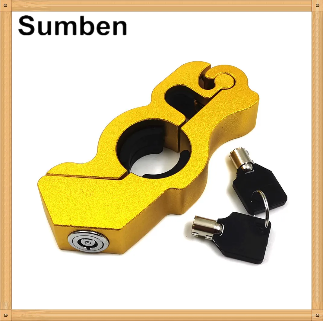 Замок на руль мотоцикла для скутера квадроцикла тормоза обеспечение