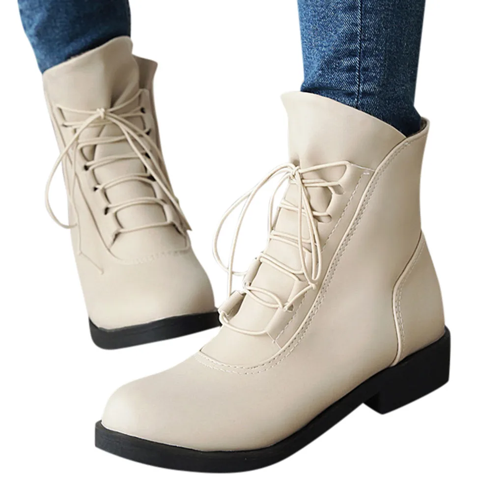 Новые женские ботильоны сезон осень-зима обувь на квадратном каблуке