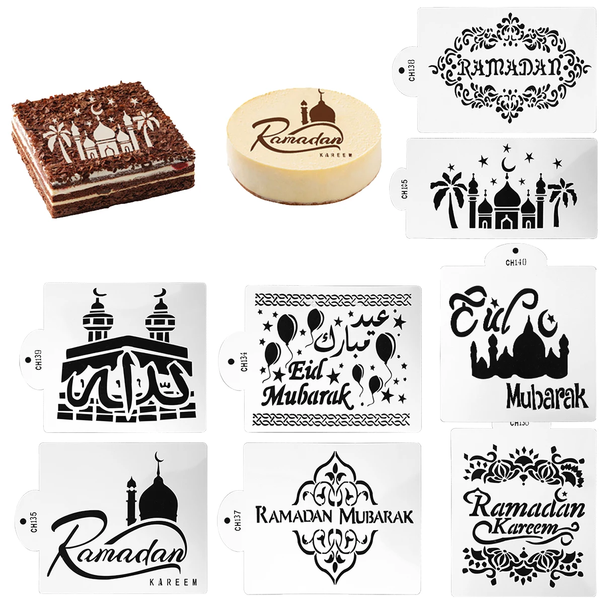 

1 шт., трафареты для выпечки тортов