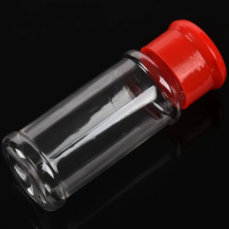 

12 Pcs Plastic Spice Salt Pepper Shakers Seasoning Jar Can Barbecue Condiment Jar Bottles Cruet Container Kitchen Seasoning Box(