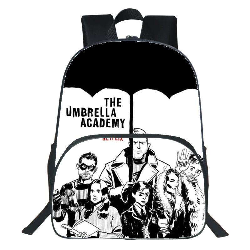 

The Umbrella Academy Kids School Bags For Boys Girls Backpack Children Schoolbag Primary Toddler Orthopedical Mochila Infantil