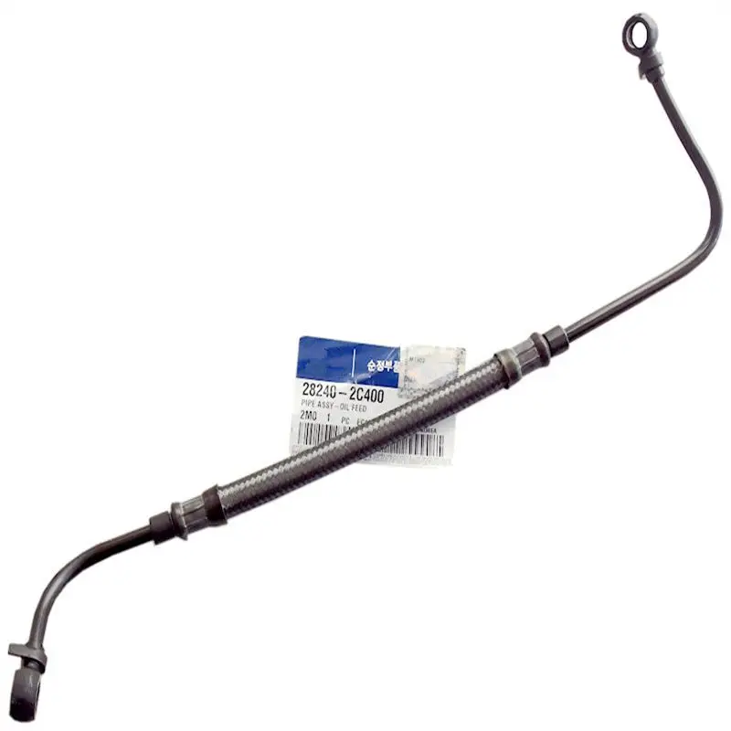 Турбокомпрессор Для HYUNDAI 10 12 Genesis Coupe входная трубка турбо масла 282402C400