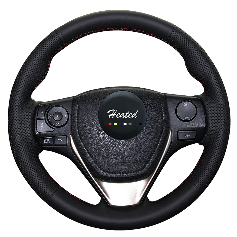 Чехол на руль для Toyota RAV4 2013 2017 Corolla 2014 Auris 2016 Scion braid|steering wheel cover|wheel coveron the steering |