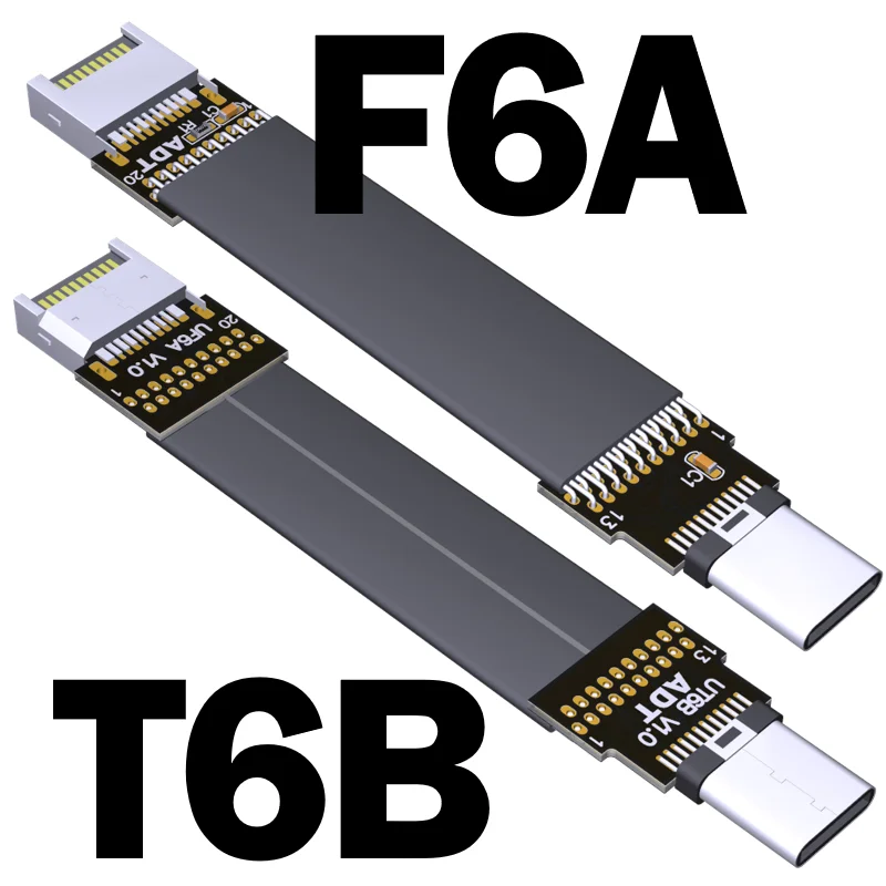 Кабель удлинитель ADTLink с USB 3 1 24 контакта тип E на C 10 ГГц/bps|Компьютерные кабели и