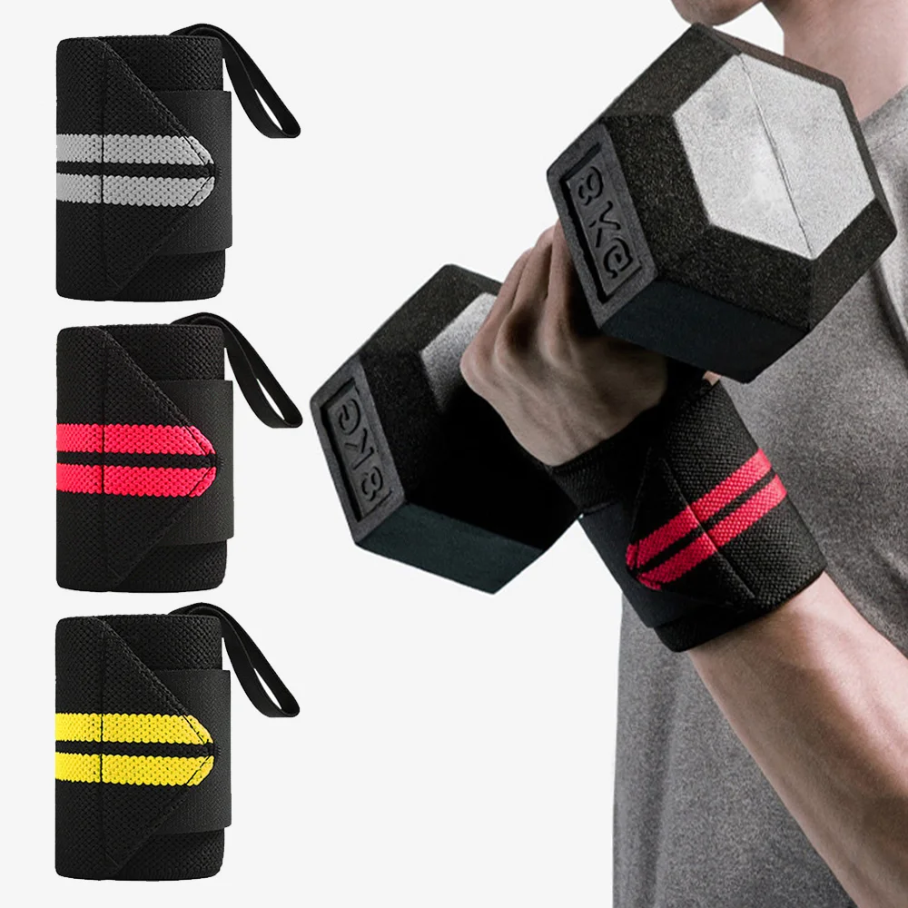 1Pc Wrist Sweatband Tennis Sport Wristband Volleyball Gym Wrist Brace Support Sweat Band Towel Bracelet Protector Bandage Hand