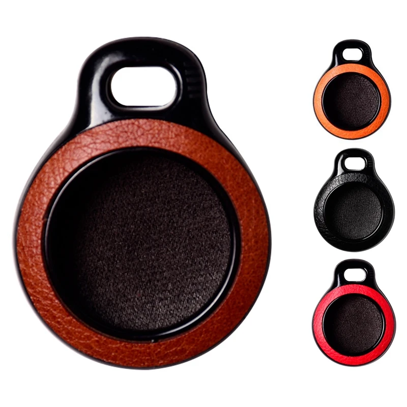 

Лучшие предложения чехол для защиты от потери Airtag подходит для Apple Airtag кожаный чехол, подходит для устройств Apple Tracker Anti-Drop