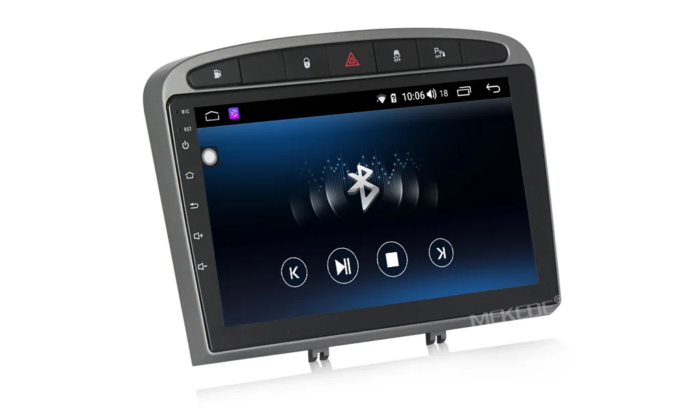 MEKEDE 9853 4G LTE Android 9 4 Гб 64 ГБ Автомобильный мультимедийный плеер для peugeot 408 для peugeot 308 308SW аудио Радио стерео головное устройство
