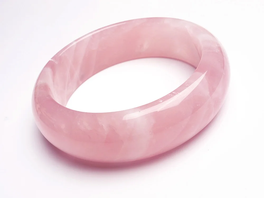 55 мм из натурального розового кварца Мадагаскар розовый браслет драгоценных
