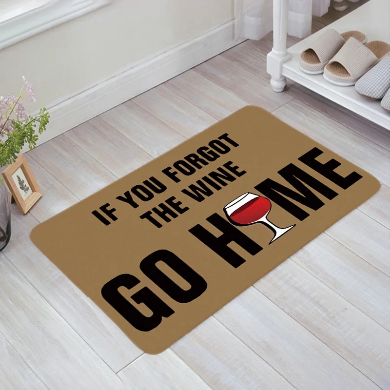 Противоскользящий коврик для ванной комнаты дома и спальни Декор гостиная вино |