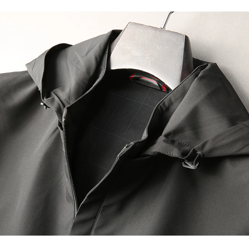 JSBD мужская повседневная осенняя куртка повседневный уличный блейзер с капюшоном